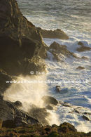 crashing waves